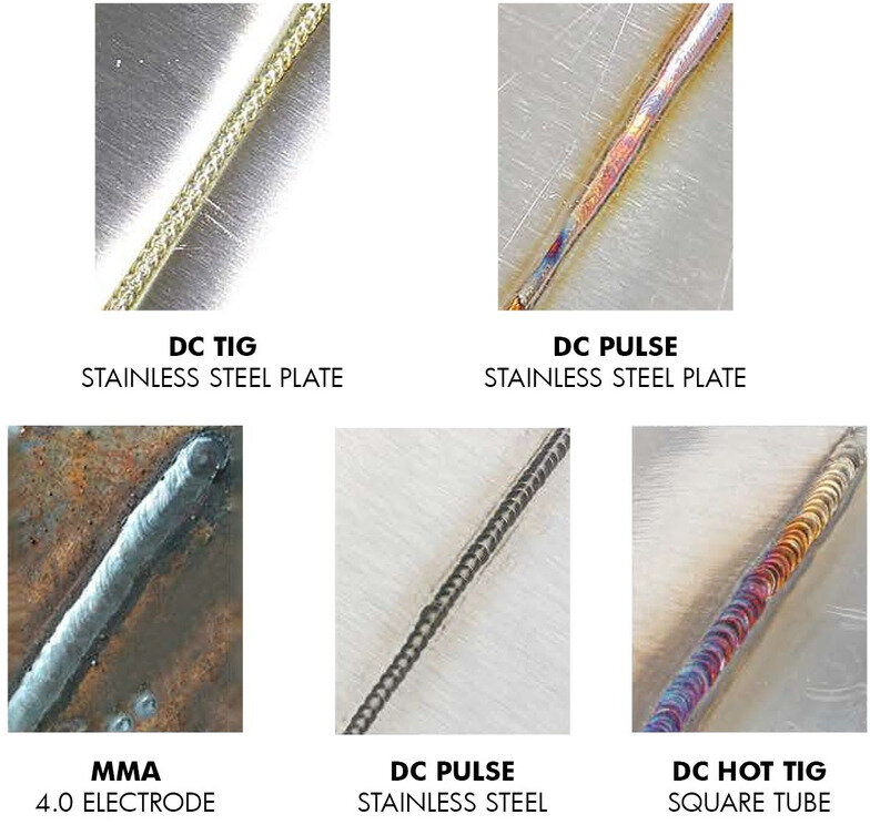 WIG-Schweißinverter DC Pulse 200A + Zubehör MW Tools