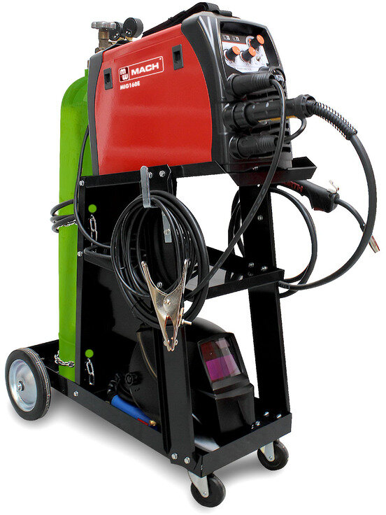 Svetsvagn hög modell MW Tools