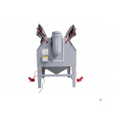 Ammattimainen puhalluskaappi 1200 L kaksoistyöasema imulla MW Tools Ammattimainen puhalluskaappi 1200 L kaksoistyöasema imulla MW Tools