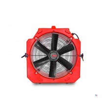 Mobil ventilator PE Ø500mm 200W 230V ideel til tørring af mikroovnsværktøj Mobil ventilator PE Ø500mm 200W 230V ideel til tørring af mikroovnsværktøj