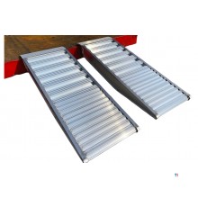 Satz kurze Alu-Rampen 3000kg 930 x 300mm Nutzbreite 240mm MW Tools