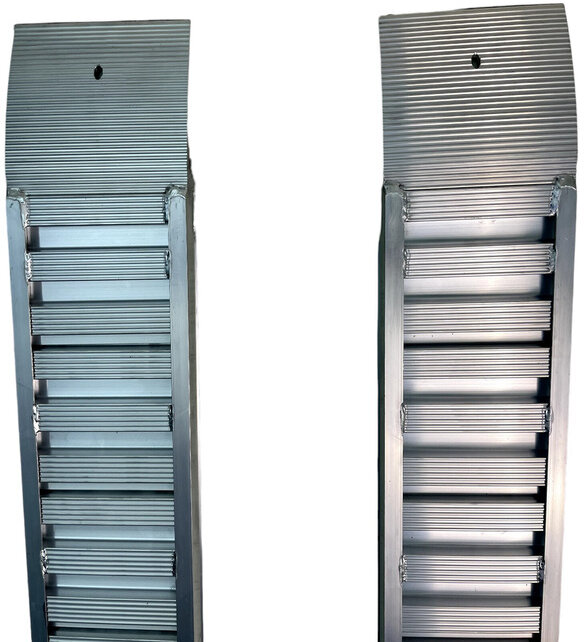 Satz kurze Alu-Rampen 3000kg 930 x 300mm Nutzbreite 240mm MW Tools