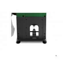 Kombinert høvel tykkelseshøvel 254 mm 2 høvelkniver med integrert avsug 1,2 kW 230V Holzstar