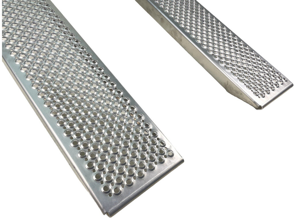 Set of fixed ramps aluminum 1000kg 2500 x 260mm usable width 222mm MW Tools Set of fixed ramps aluminum 1000kg 2500 x 260mm usable width 222mm MW Tools