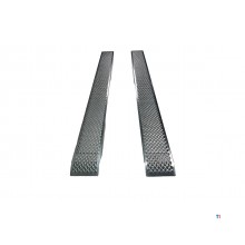 Set of fixed ramps aluminum 1000kg 2500 x 260mm usable width 222mm MW Tools Set of fixed ramps aluminum 1000kg 2500 x 260mm usable width 222mm MW Tools