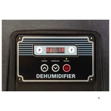 Industriell byggetørker PE 90L/dag med pumpe MW Tools