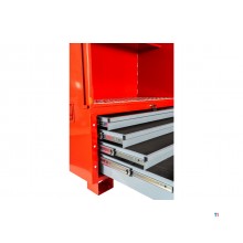 Metal storage chest 905 l 4 drawers MW Tools