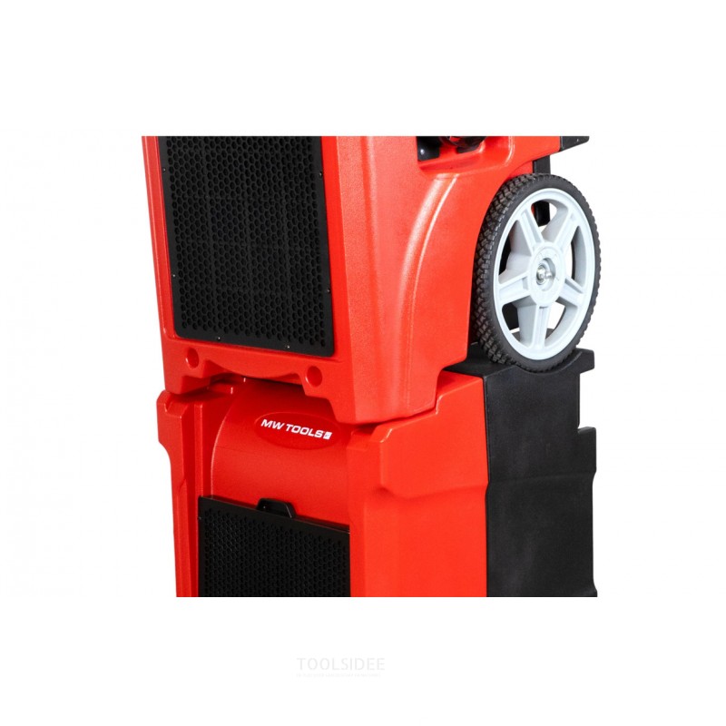Industrial construction dryer PE 50L/day with MW Tools drain pump