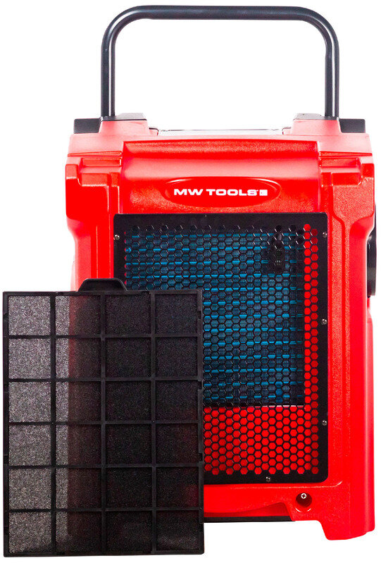 Industriell byggetørker PE 50L/dag med MW Tools avløpspumpe Industriell byggetørker PE 50L/dag med MW Tools avløpspumpe