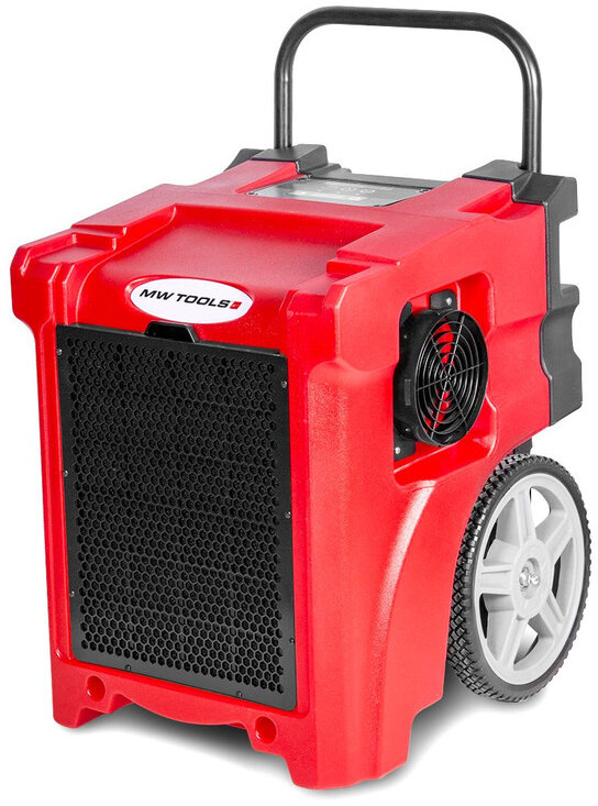 Industriell byggetørker PE 50L/dag med MW Tools avløpspumpe Industriell byggetørker PE 50L/dag med MW Tools avløpspumpe