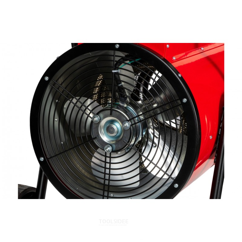 Sähköinen kuumailmapuhallin 15kW 3x400V kärry MW Tools