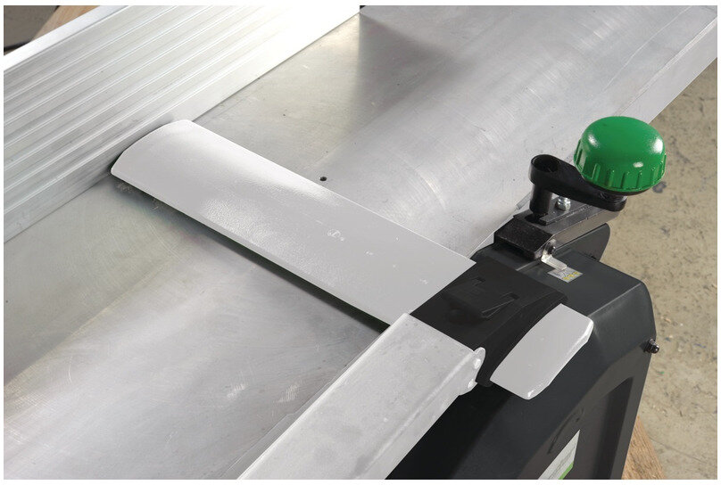 Bærbar kombinert høvel tykkelseshøvel 254 mm 2 høvelkniver 1,5 kW 230V Holzstar