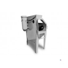 Professionelle Strahlkabine 350 L mit Absaugung und Handpistole mit festem Kopf MW Tools