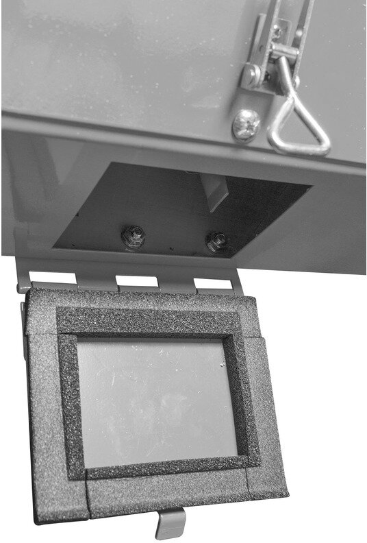 Professionelle Strahlkabine 350 L mit Absaugung und Handpistole mit festem Kopf MW Tools