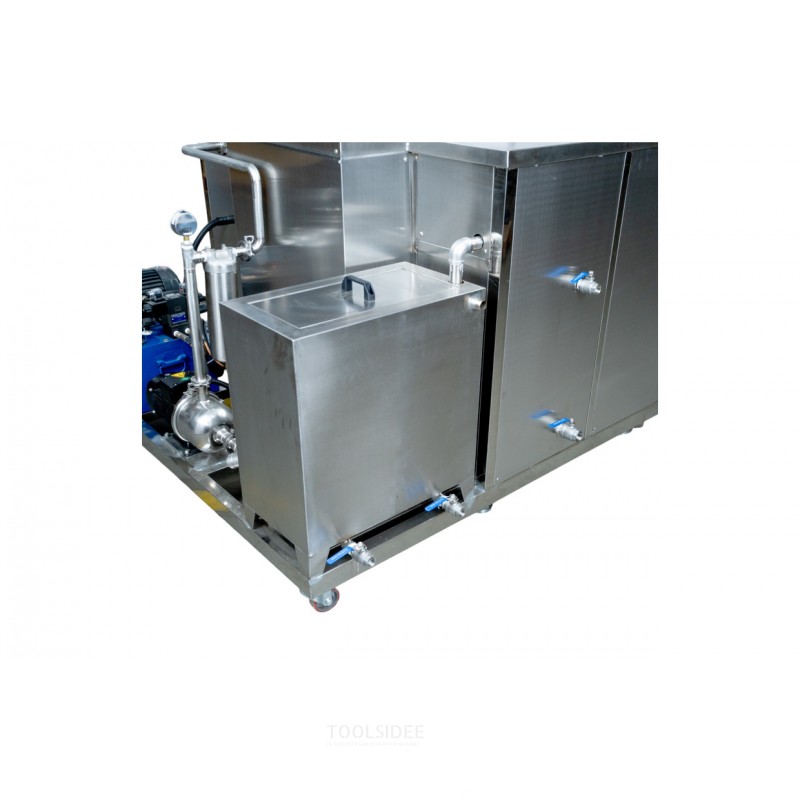 Ultralydsrenser 540 l løft og filter industriel 24/7 drift 40 kHz MW Værktøj