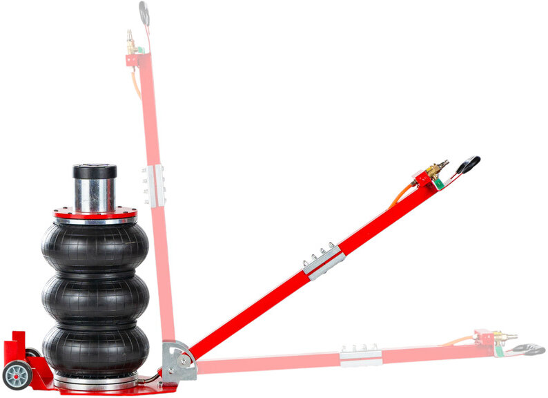 Pneumatischer Ballonheber 3T 140-490mm langer Griff MW Tools