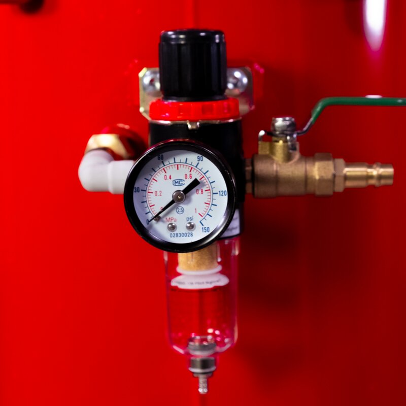 Mobile soda blast pot MW Tools