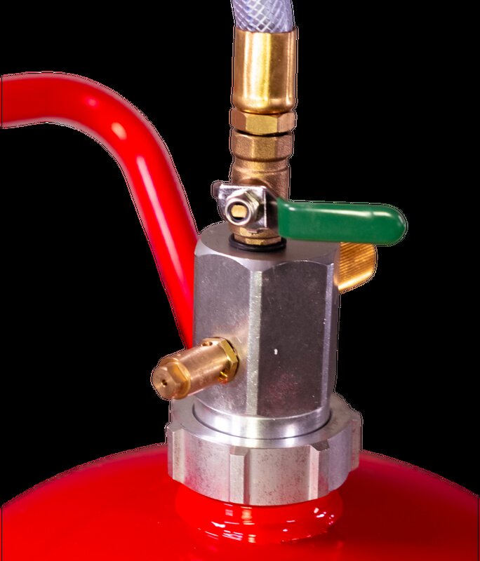 Mobile soda blast pot MW Tools