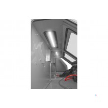 Professionelle Doppelstrahlkabine 880 L mit Absaugung MW Tools
