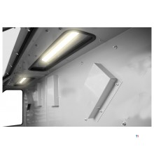 Professionelle Doppelstrahlkabine 880 L mit Absaugung MW Tools