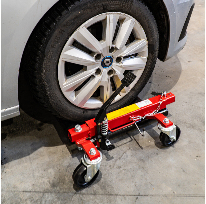 Hydraulisk bilhjultralle 675 kg hjulbredde 300 mm MW Tools Hydraulisk bilhjultralle 675 kg hjulbredde 300 mm MW Tools