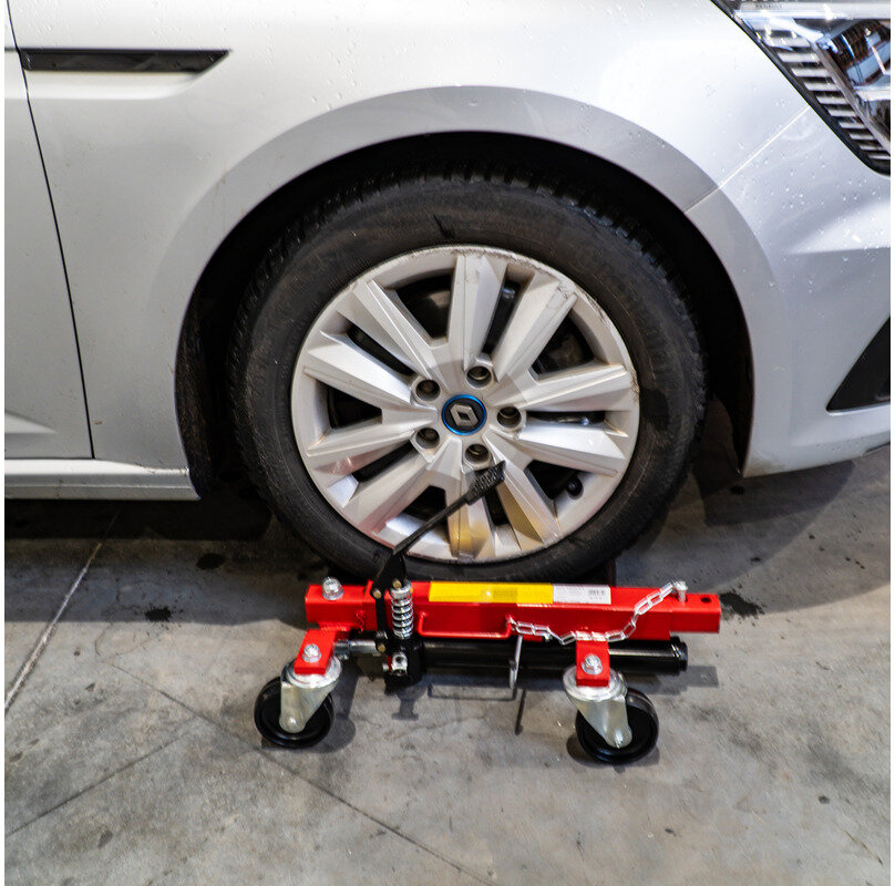 Hydraulisk bilhjultralle 675 kg hjulbredde 300 mm MW Tools Hydraulisk bilhjultralle 675 kg hjulbredde 300 mm MW Tools