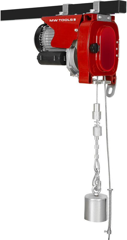 Kabeltalje 300 kg 60m 230V type gennemløb trådløs styring MW Tools