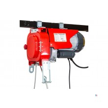 Kabeltalje 300 kg 60m 230V type gennemløb trådløs styring MW Tools