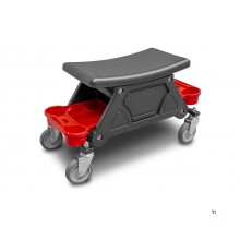 Mobiler Werkstattstuhl Tragkraft 130kg MW Tools