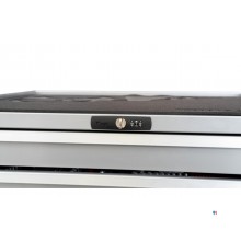 Grauer Werkzeugwagen mit 7 Schubladen Teng Tools