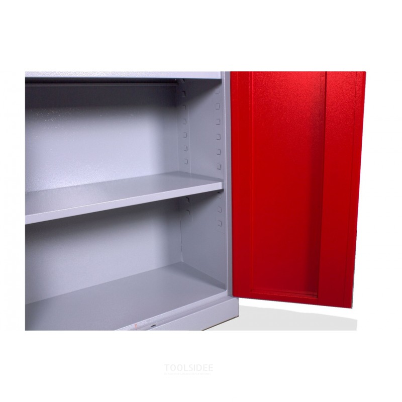 Opbevaringsskab med 2 døre 1100x380x1920mm MW Tools