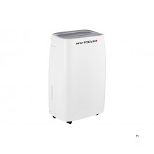 Mobile dehumidifier 20L/day – 380W, silent, 6L reservoir, ideal for basement, laundry room or water damage up to 40m² MW Tools
