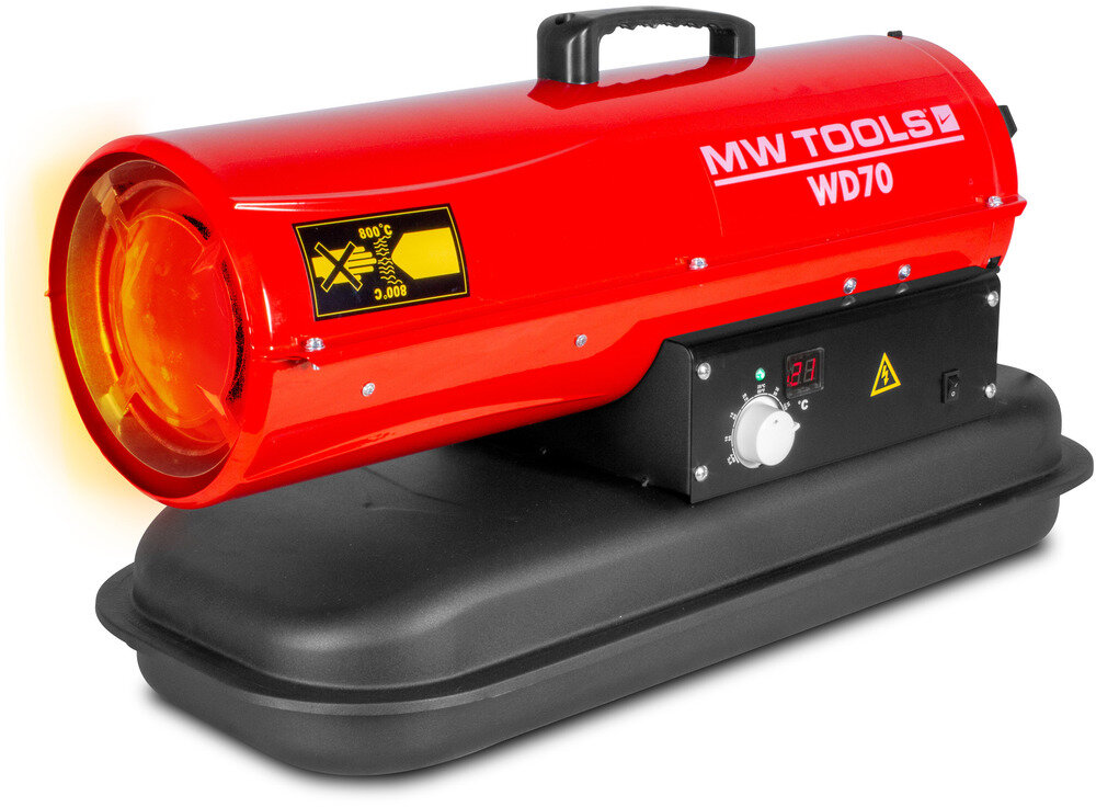 Varmluftblæser diesel 20kW MW Værktøj