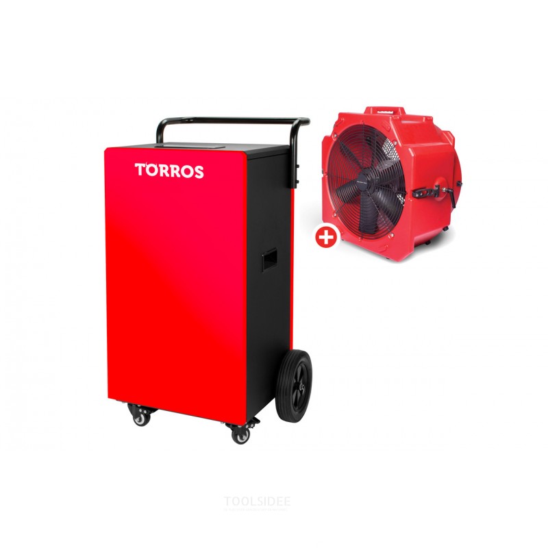 Rakennuskuivain BDM90N + tuuletin MV500PPL MW Tools -sarja