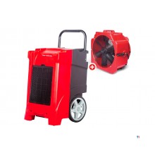 Industribyggetørrersæt BDP90 + ventilator MV500PPL MW Tools