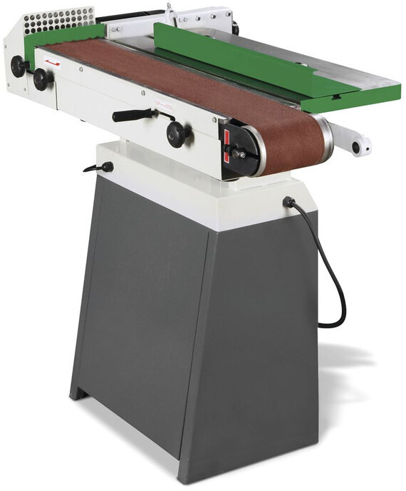 Oszillierende Kantenschleifmaschine, Schleiflänge 950 mm, Schleifband 150x2515 mm, 2,2 kW, 400V, Holzstar