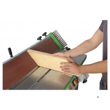 Oszillierende Kantenschleifmaschine, Schleiflänge 950 mm, Schleifband 150x2515 mm, 2,2 kW, 400V, Holzstar