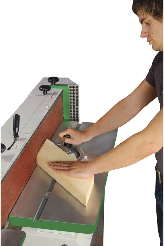 Oszillierende Kantenschleifmaschine, Schleiflänge 950 mm, Schleifband 150x2515 mm, 2,2 kW, 400V, Holzstar