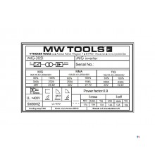 MIG-Industrie-Synergie-Schweißinverter 300A 3x400V MW Tools