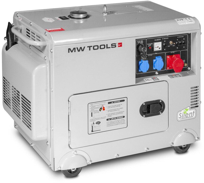 Dieselgenerator 6kW 3x400V+1x230V MW Werkzeuge