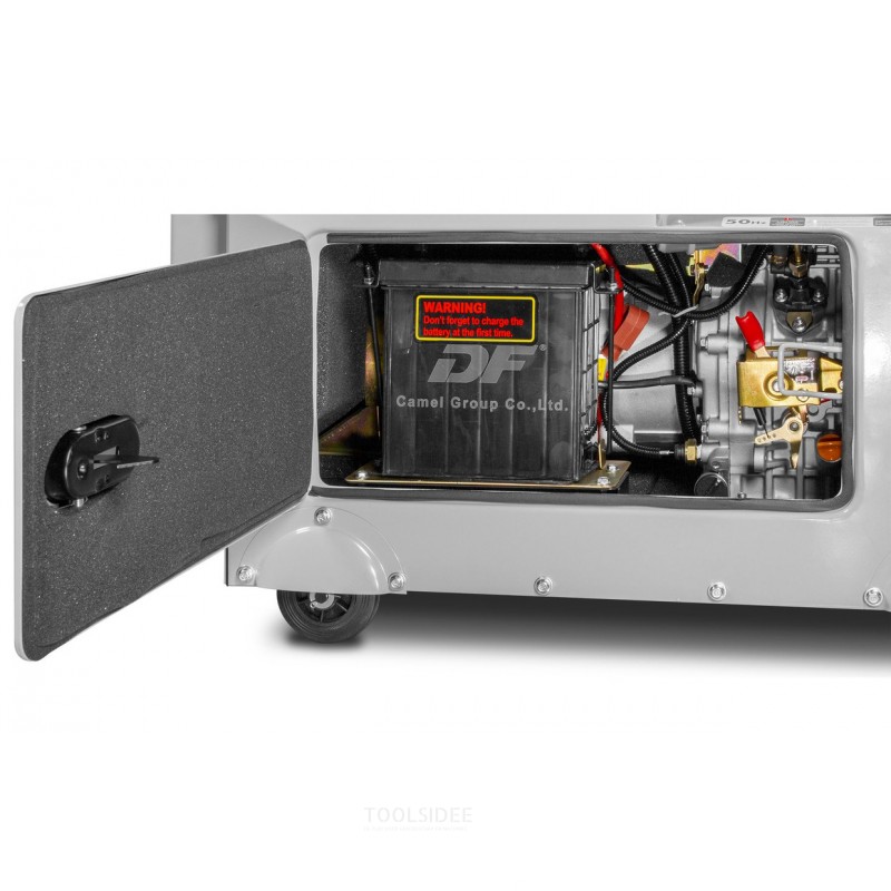 Dieselgenerator 6kW 3x400V+1x230V MW Værktøj