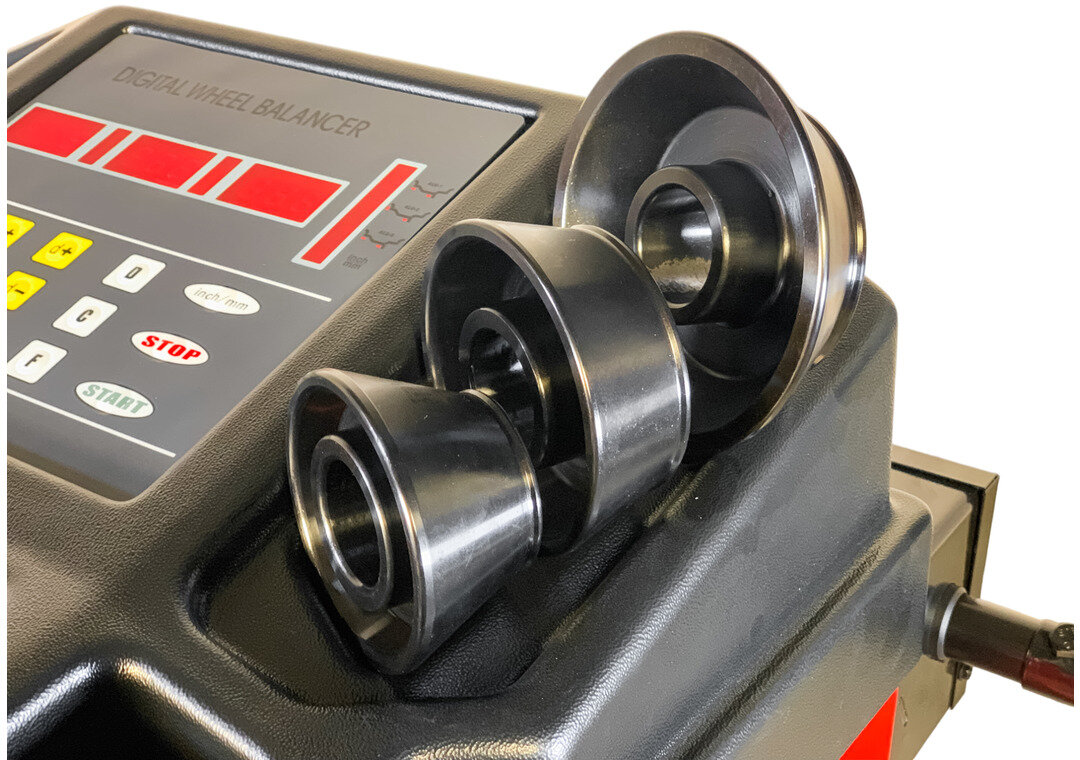 Automatische Reifenwuchtmaschine 230V 65kg MW Tools