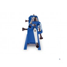 Manuel pladevalsemaskine 3 ruller arbejdsbredde 610 mm pladetykkelser op til 0,8 mm i stål Metallkraft