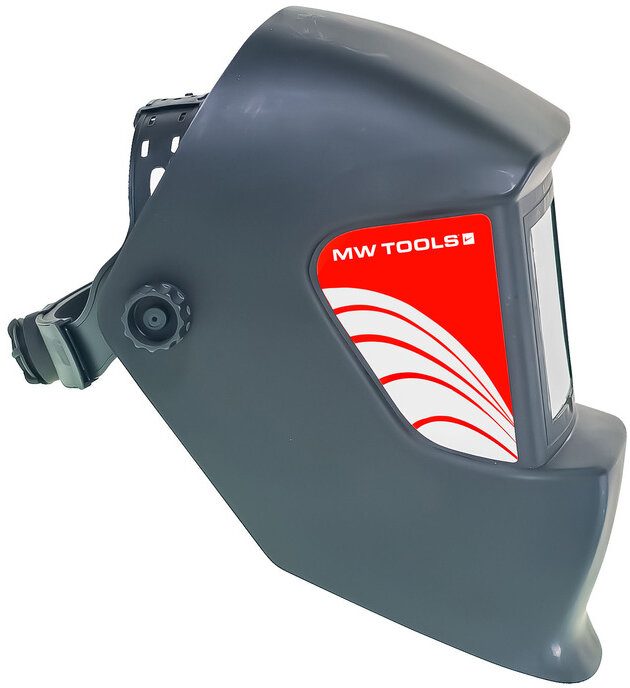 Automatic welding helmet for MIG, MMA and electrode welding - Viewing aperture 92 x 42 mm MW Tools