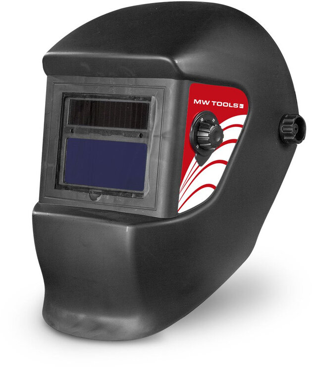Automatic welding helmet for MIG, MMA and electrode welding - Viewing aperture 92 x 42 mm MW Tools