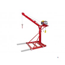 Byggekran 500kg 25m elektrisk 230V MW Værktøj Byggekran 500kg 25m elektrisk 230V MW Værktøj