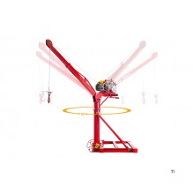 Byggekran 500kg 25m elektrisk 230V MW Værktøj Byggekran 500kg 25m elektrisk 230V MW Værktøj