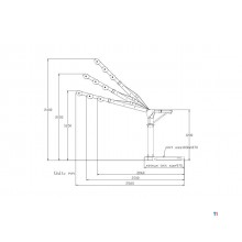 Byggekran 500kg 25m elektrisk 230V MW Værktøj Byggekran 500kg 25m elektrisk 230V MW Værktøj
