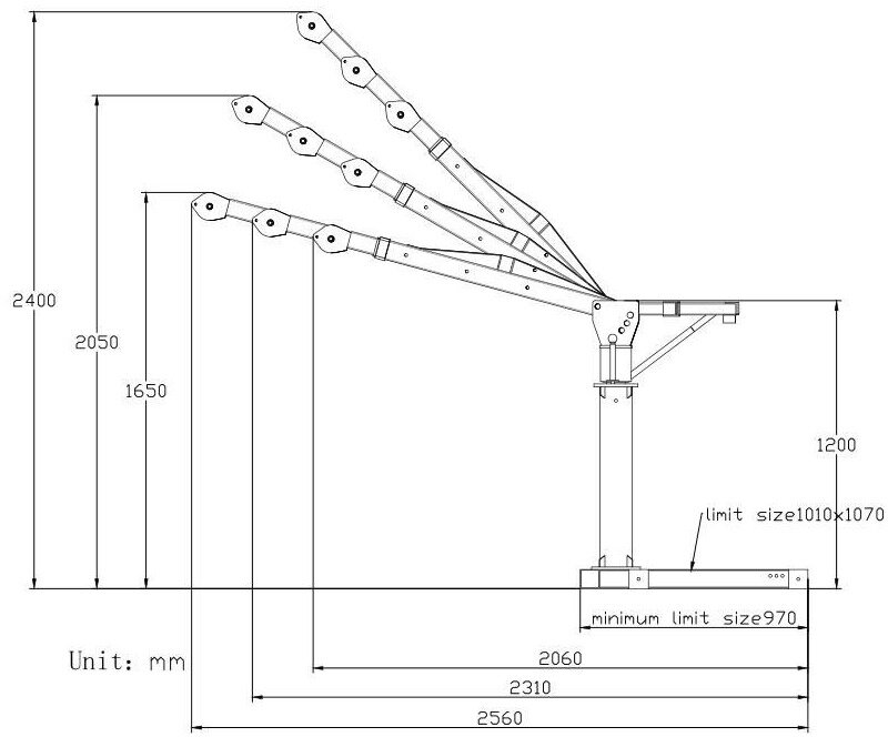Byggekran 500kg 25m elektrisk 230V MW Værktøj Byggekran 500kg 25m elektrisk 230V MW Værktøj