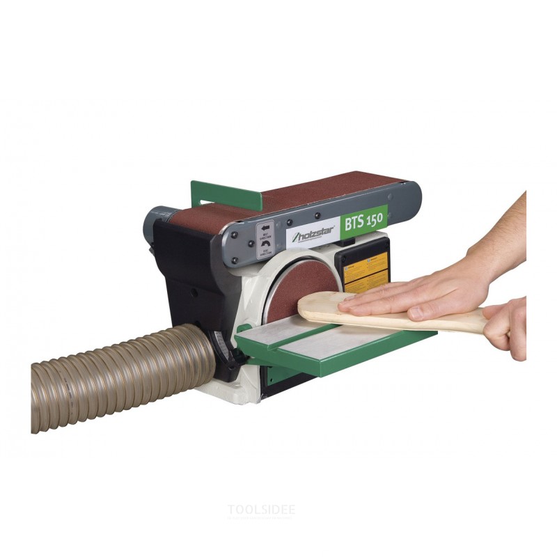 Nauha- ja kiekkohiomakone, halk. 100x915 mm. 150 mm 0,4 kW 230V Holzstar